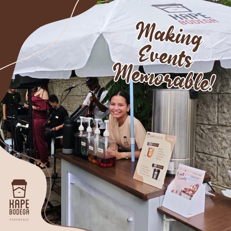 Bring Kape Bodega’s Coffee Cart to Your Next Event